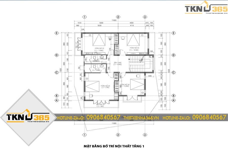 công năng biệt thự 3 tầng khoa học