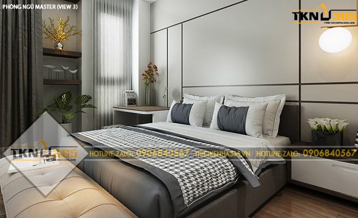 Nội thất nhà ống 5 tầng - Anh Hiển - Bảo Lộc 14 noi that mau thiet ke nha ong co tang lung 5m 14