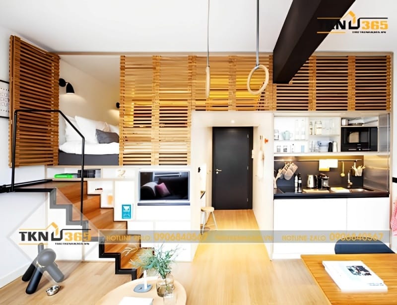 Thiết kế nhà diện tích nhỏ 20m2