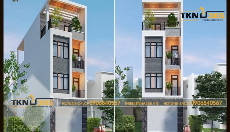 5 Mẫu thiết kế nhà 5x10m 3 tầng được ưa chuộng nhất hiện nay 15 mẫu nhà 3 tầng 5x10m