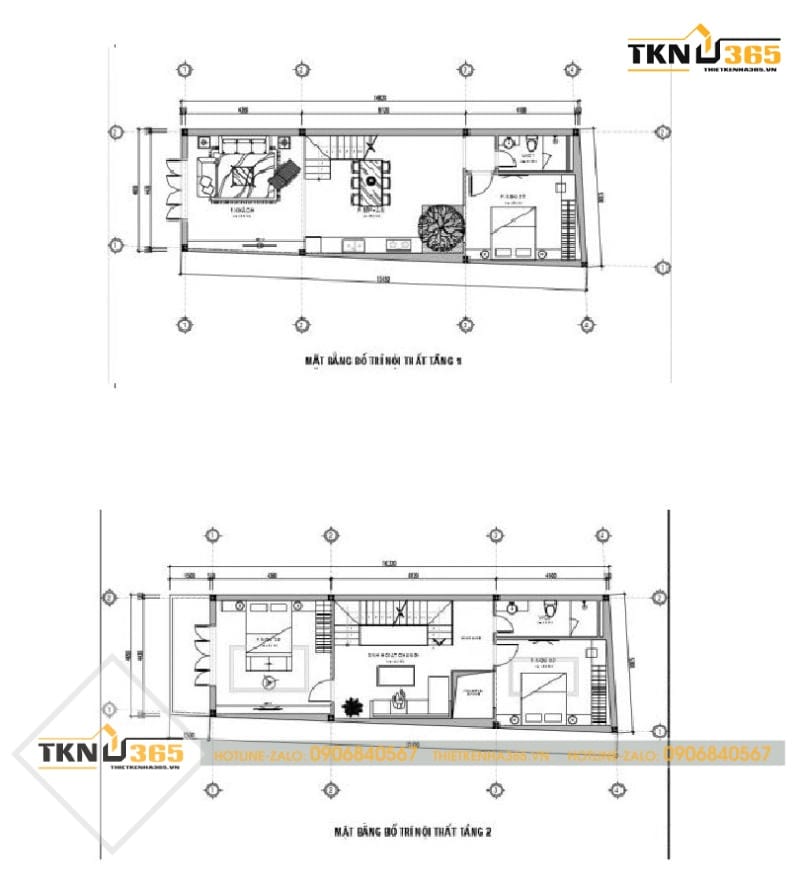 5 Mẫu thiết kế nhà 5x10m 3 tầng được ưa chuộng nhất hiện nay 19 bản vẽ thiết kế nhà 3 tầng 5x10m