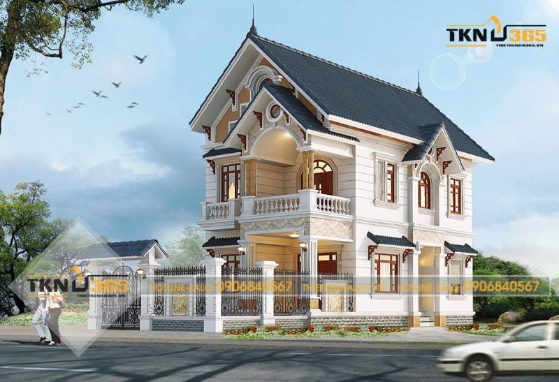 mẫu biệt thự kiểu pháp