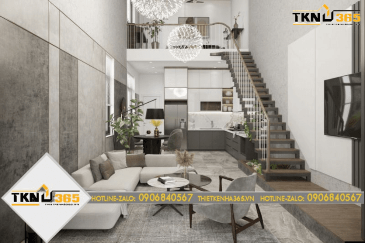Nhà cấp 4 gác lửng