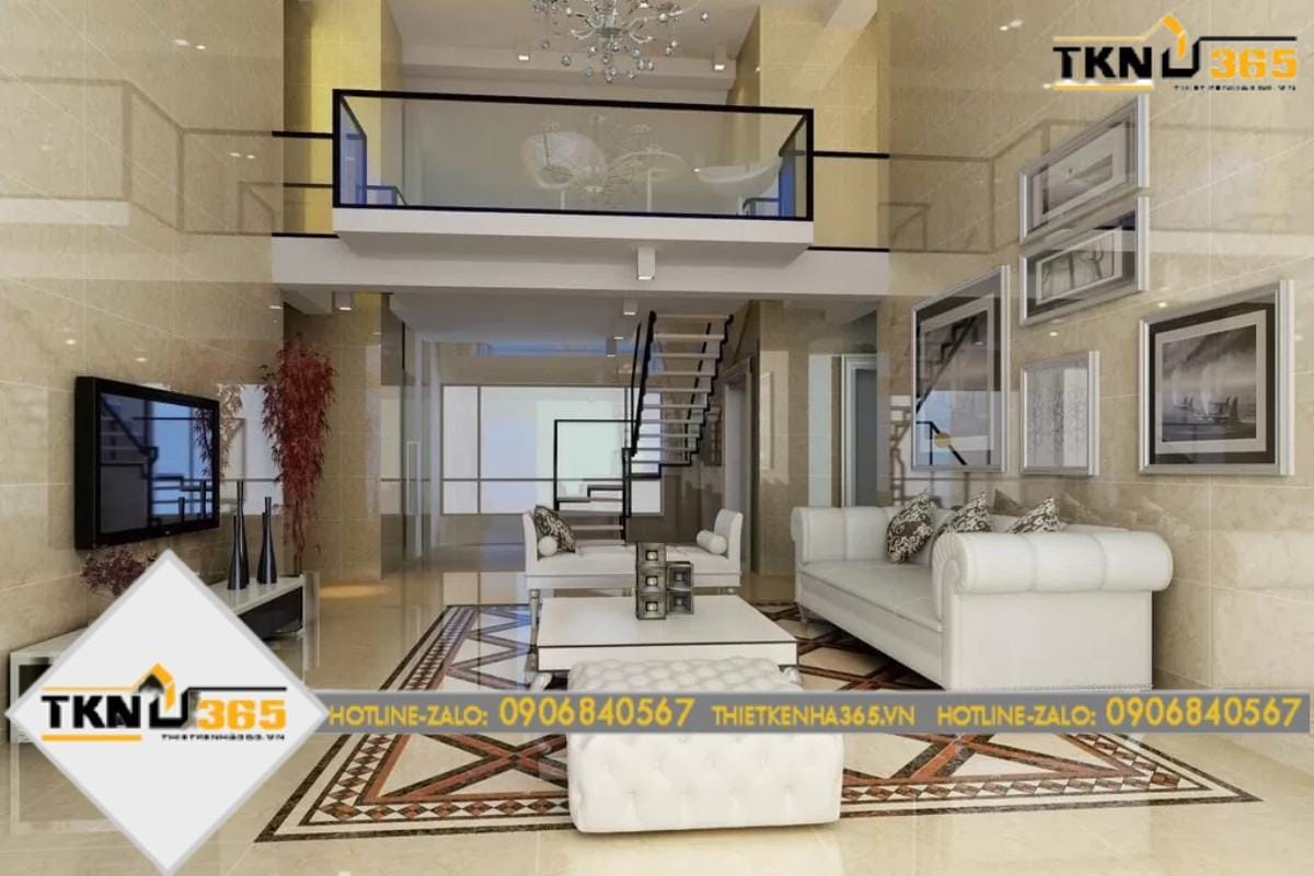 Nhà cấp 4 gác lửng 