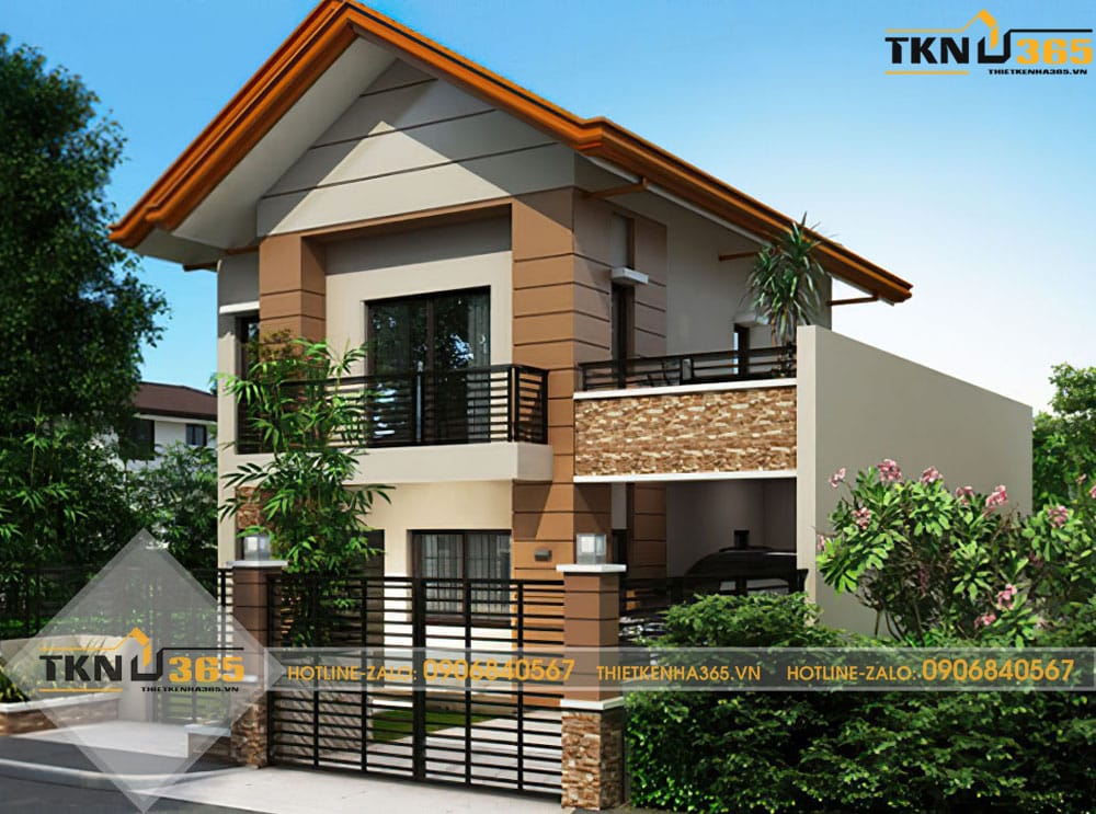  nhà đẹp hình vuông 8x8 