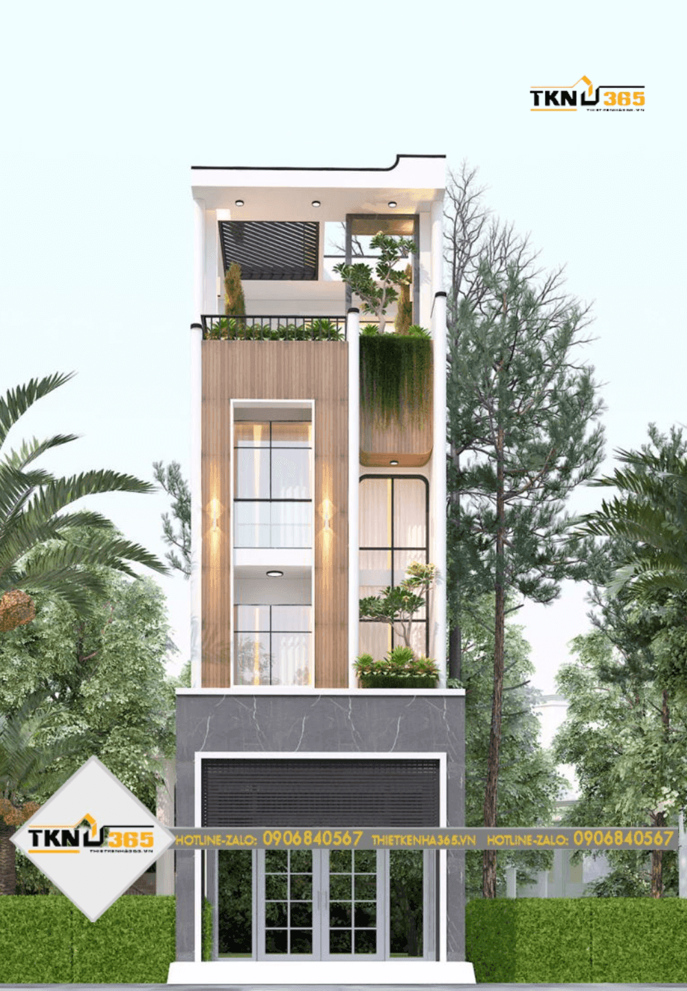 Mặt tiền nhà rộng 7m độc đáo