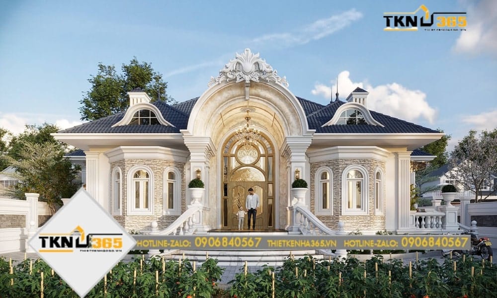 Nhà biệt thự tân cổ điển 