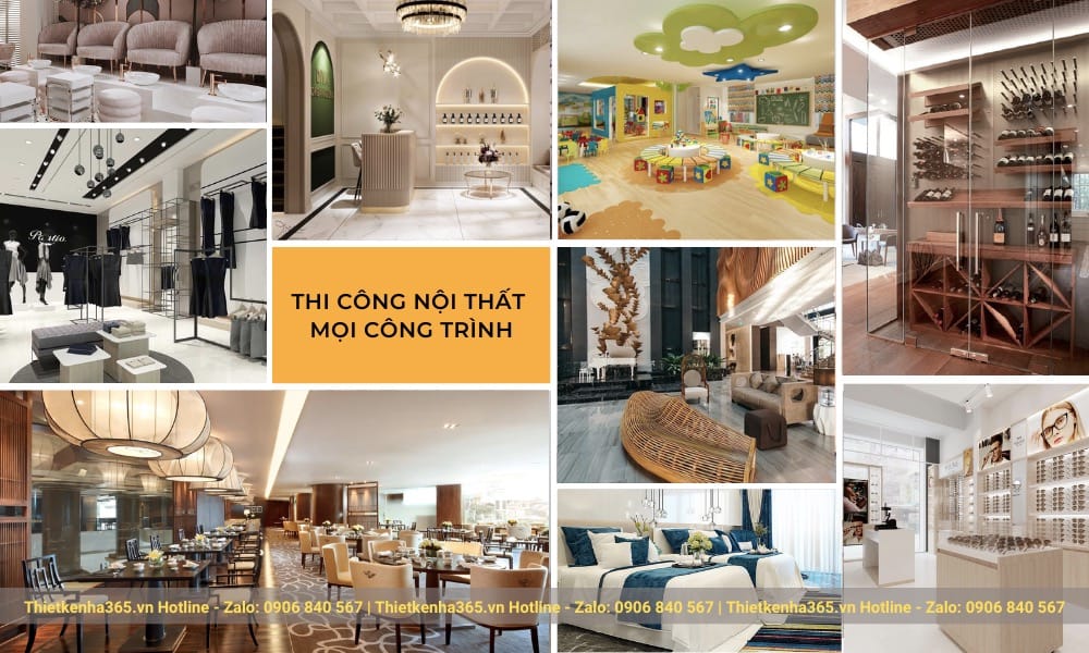 Toàn bộ nội thất được sản xuất trực tiếp tại xưởng Thiết Kế Nhà 365, giúp khách hàng tiết kiệm chi phí tối đa.