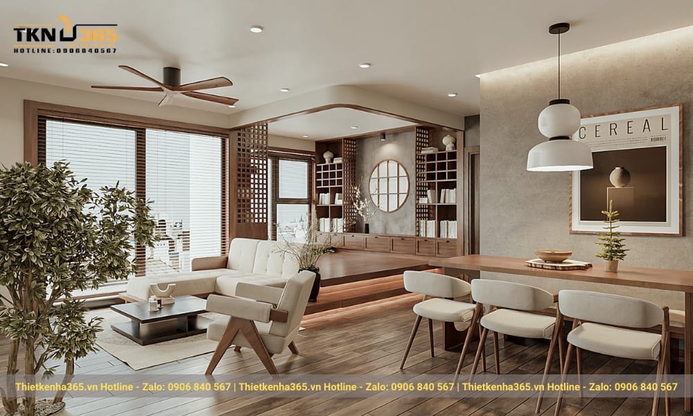 Luôn tận dụng ánh sáng tự nhiên để không gian không quá bí bách