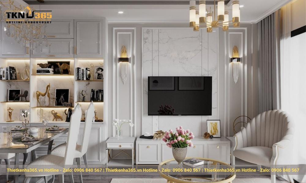  phong cách thiết kế nội thất tân cổ điển
