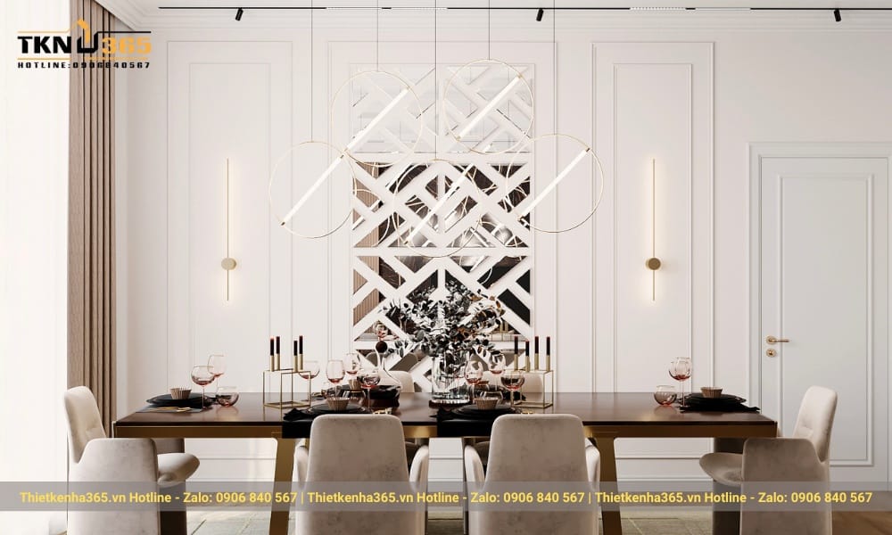nội thất nhà phố bán cổ điển sang trọng