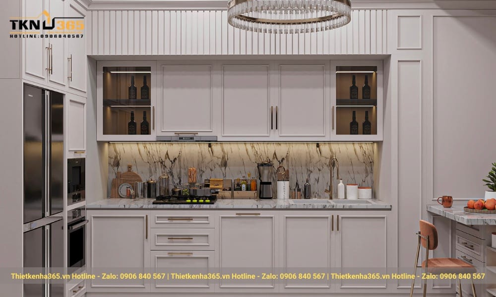 nội thất nhà phố bán cổ điển sang trọng