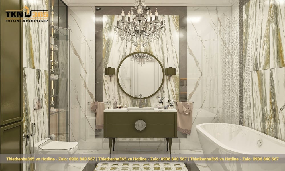 nội thất nhà phố bán cổ điển sang trọng