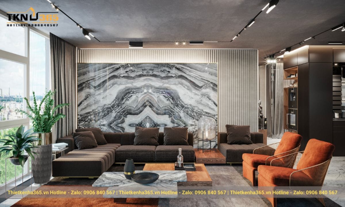 phong cách thiết kế nội thất luxury