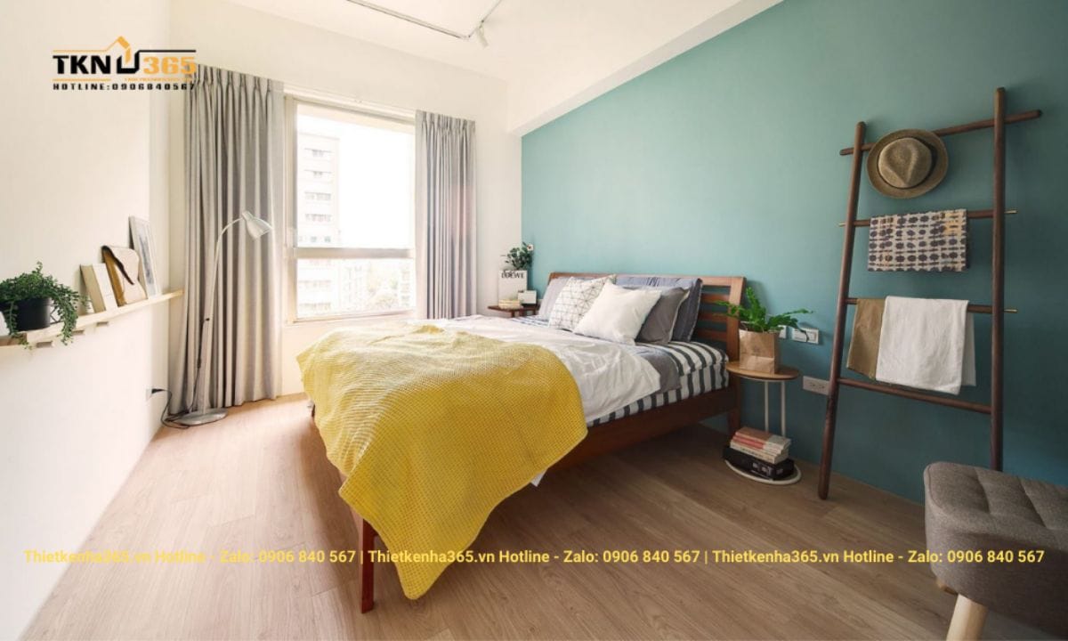 Mẫu thiết kế nội thất chung cư 63m2 đẹp độc đáo