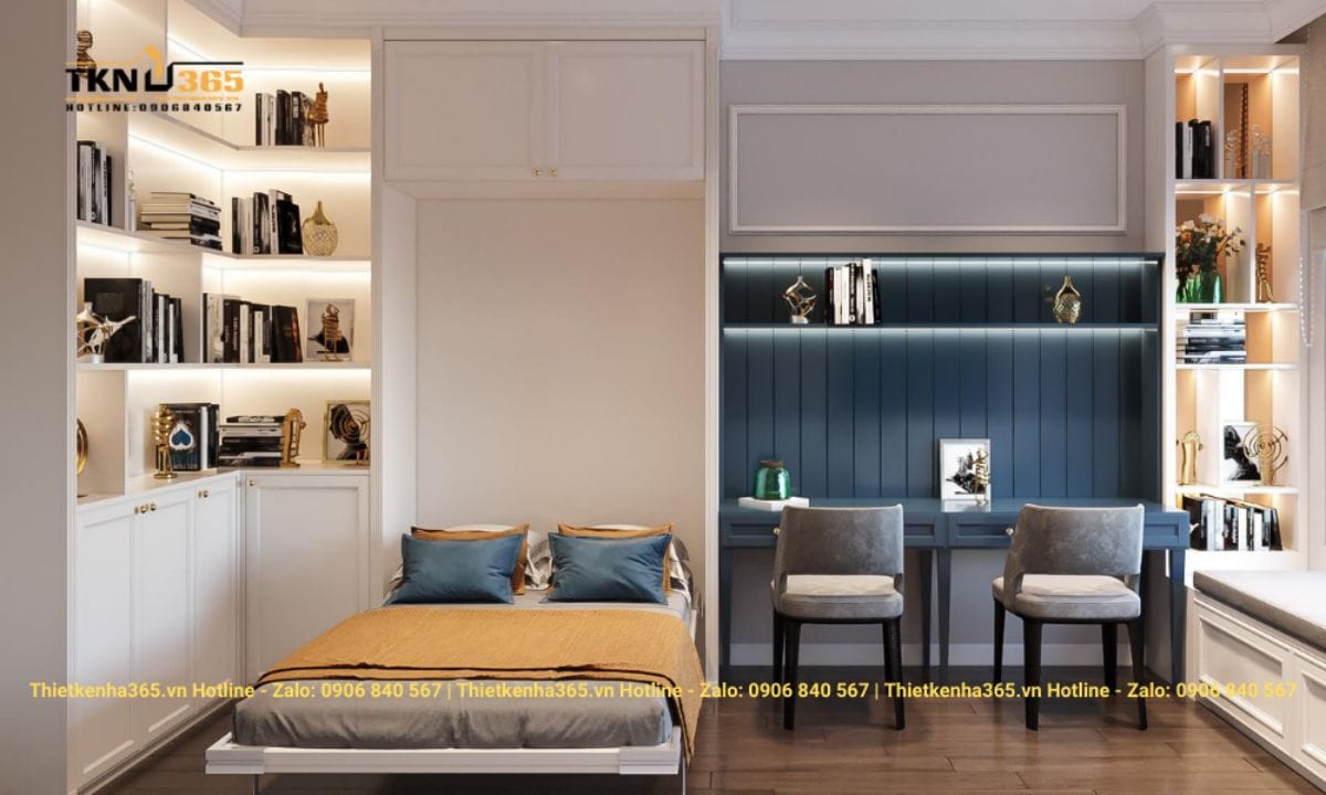 Thiết kế phòng ngủ thoải mái
