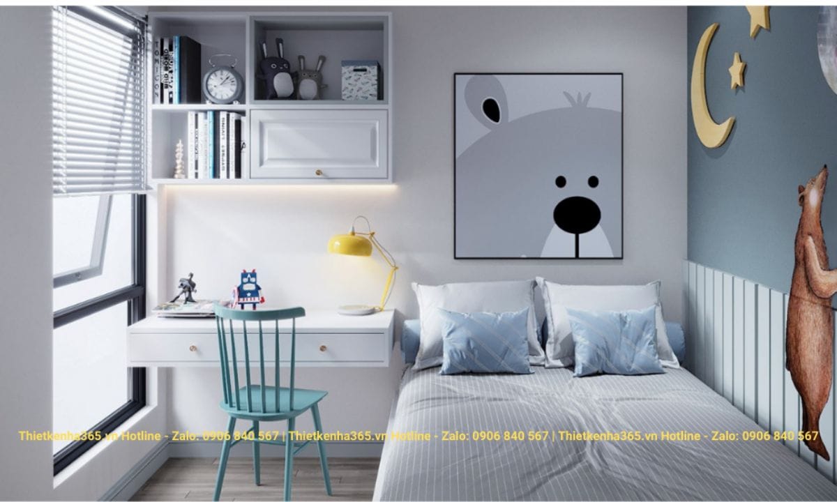 Thiết kế phòng ngủ thoải mái