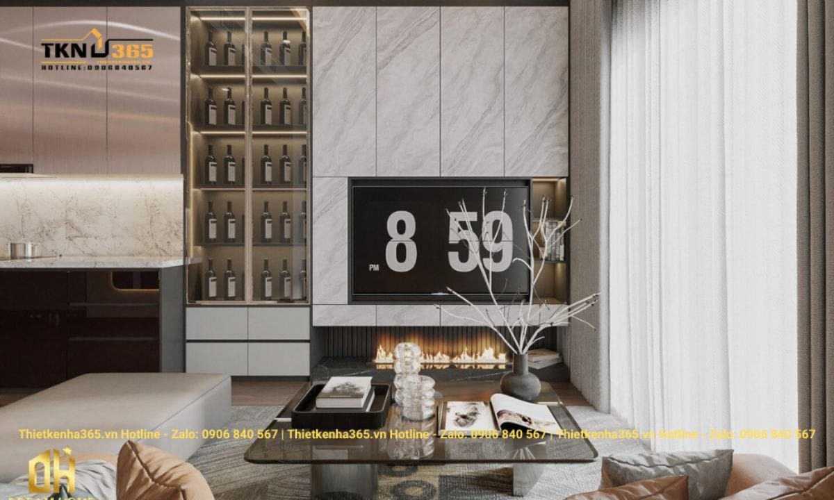 Cách tìm đơn vị thiết kế nội thất căn hộ chung cư 63m2 chuyên nghiệp