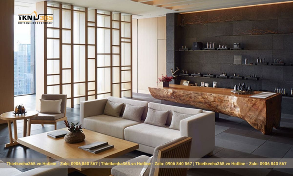 Phong cách thiết kế nội thất Nhật Bản: Tối giản, tự nhiên và ứng dụng thực tế cho nhà hiện đại 17 Thiết kế phòng khách phong cách Nhật Bản