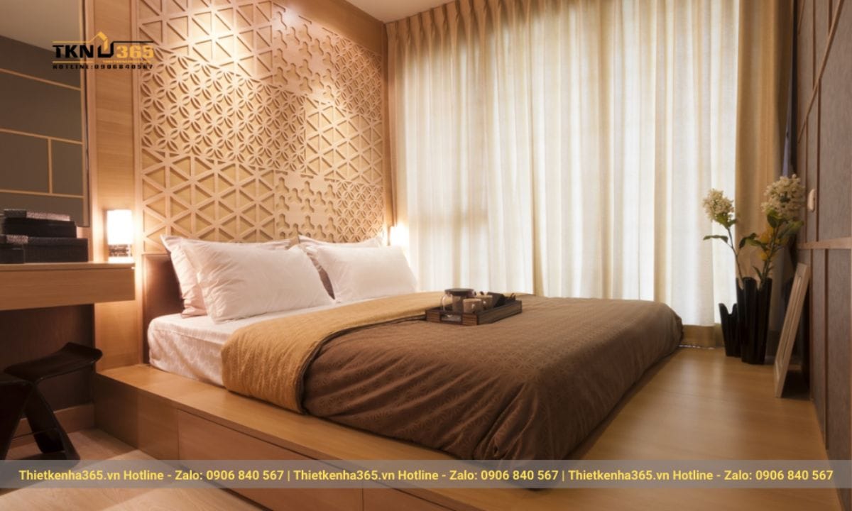 Phong cách thiết kế nội thất Nhật Bản: Tối giản, tự nhiên và ứng dụng thực tế cho nhà hiện đại 25 Thiết kế phòng ngủ phong cách Nhật Bản
