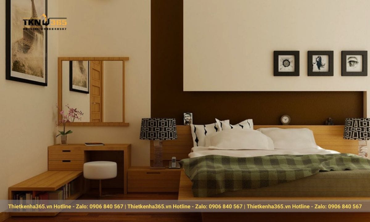 Phong cách thiết kế nội thất Nhật Bản: Tối giản, tự nhiên và ứng dụng thực tế cho nhà hiện đại 27 Thiết kế phòng ngủ phong cách Nhật Bản