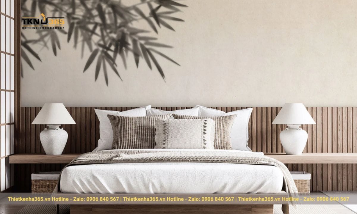 Phong cách thiết kế nội thất Nhật Bản: Tối giản, tự nhiên và ứng dụng thực tế cho nhà hiện đại 28 Thiết kế phòng ngủ phong cách Nhật Bản