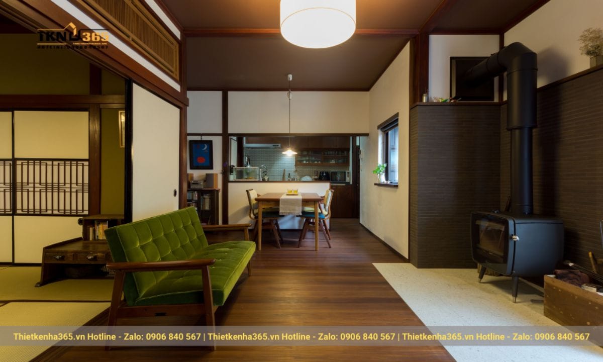 Phong cách thiết kế nội thất Nhật Bản: Tối giản, tự nhiên và ứng dụng thực tế cho nhà hiện đại 7 Màu sắc đơn giản, nhẹ nhàng