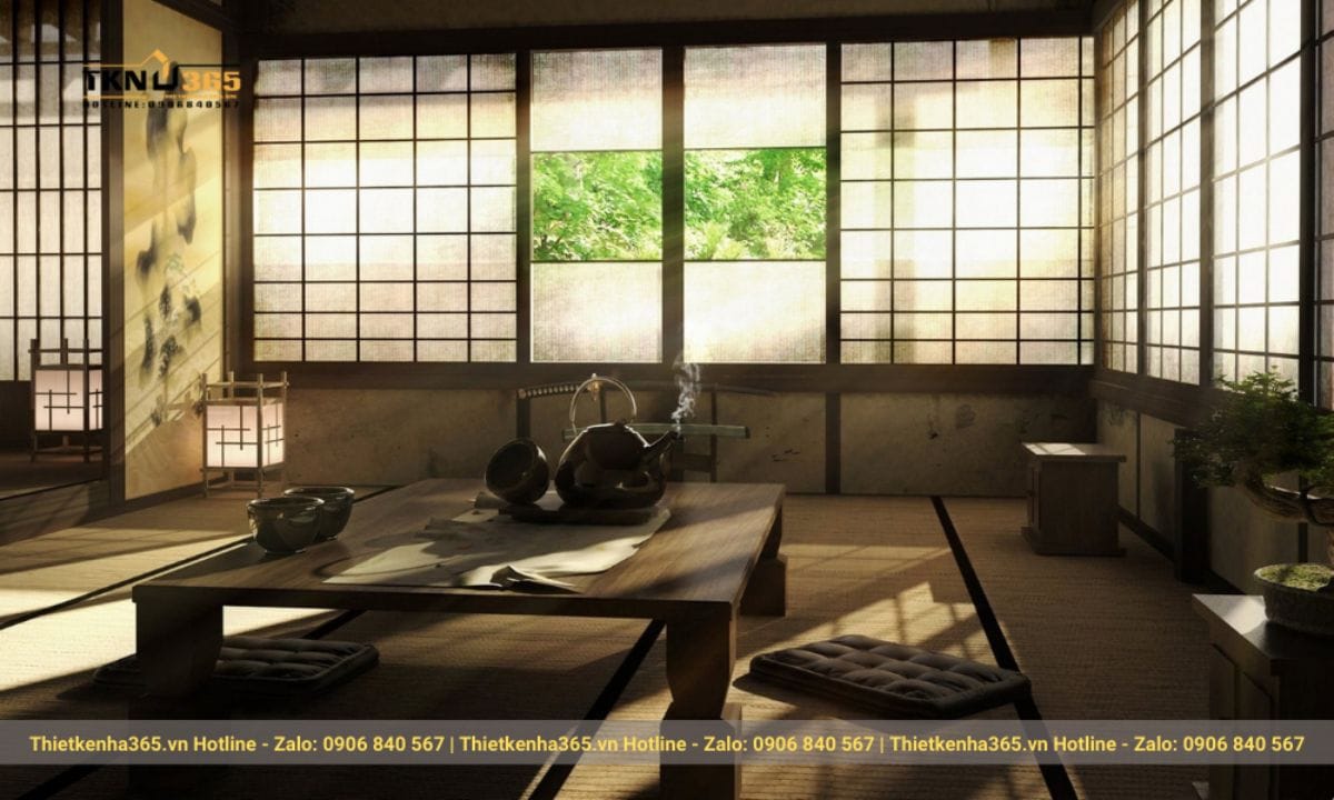 Phong cách thiết kế nội thất Nhật Bản: Tối giản, tự nhiên và ứng dụng thực tế cho nhà hiện đại 8 Sử dụng đồ nội thất thủ công