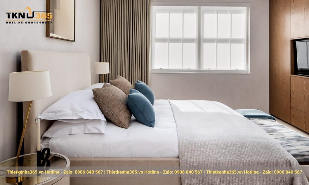 Phong cách nội thất tối giản: 7+ mẹo tinh gọn ngôi nhà hiện đại 17 Bảng màu đơn sắc với màu be – gam màu trung tính làm chủ đạo đem lại sự đơn giản nhưng không đơn điệu.