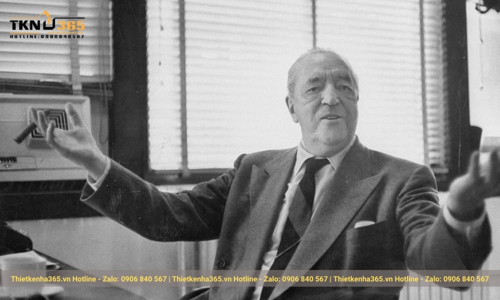 Phong cách nội thất tối giản: 7+ mẹo tinh gọn ngôi nhà hiện đại 2 Ludwig Mies van der Rohe (1886 – 1969)