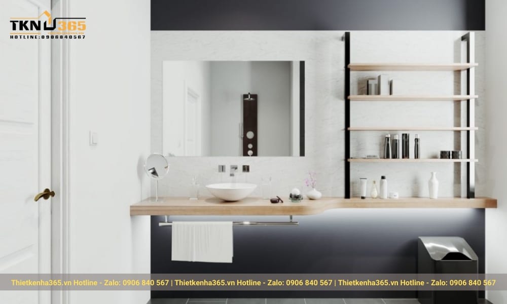 Phong cách nội thất tối giản: 7+ mẹo tinh gọn ngôi nhà hiện đại 32 Bồn tắm phong cách Nhật Bản cùng đèn LED âm tường là một sự kết hợp vô cùng độc đáo.
