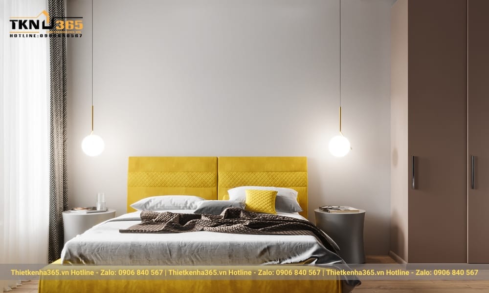 Phong cách nội thất tối giản: 7+ mẹo tinh gọn ngôi nhà hiện đại 40 Ga giường màu vàng cũng là một sự lựa chọn tinh nghịch cho căn phòng của bé.