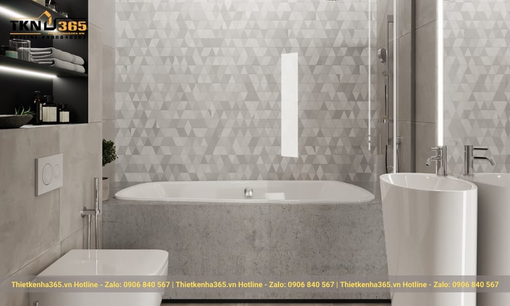 Phong cách nội thất tối giản: 7+ mẹo tinh gọn ngôi nhà hiện đại 41 Không gian nhà tắm hiện đại và tinh tế.