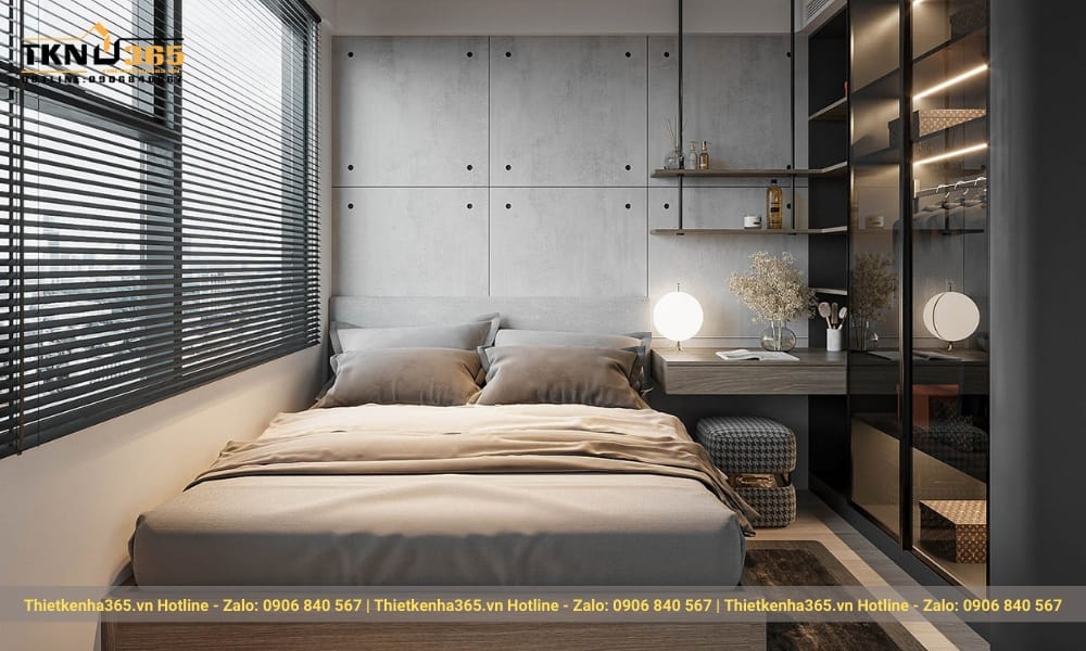 Phong cách nội thất tối giản: 7+ mẹo tinh gọn ngôi nhà hiện đại 45 Không gian phòng ngủ sang trọng và hiện đại.