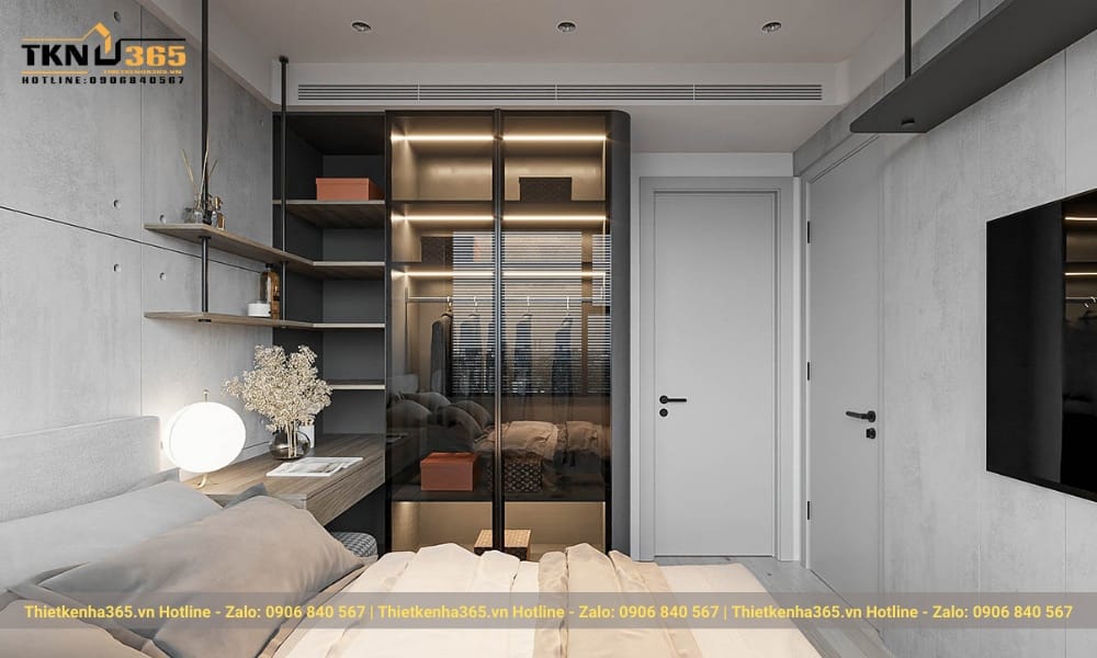 Phong cách nội thất tối giản: 7+ mẹo tinh gọn ngôi nhà hiện đại 46 Nội thất tủ bắt mắt không gây nhàm chán.
