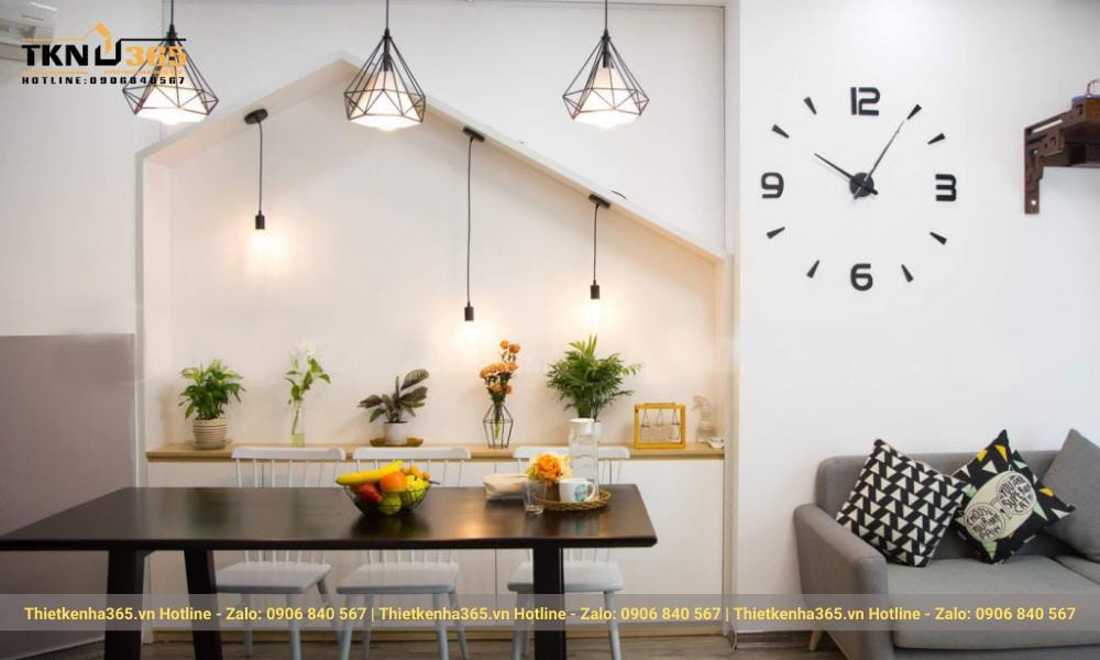 mẫu trang trí nội thất phòng ăn