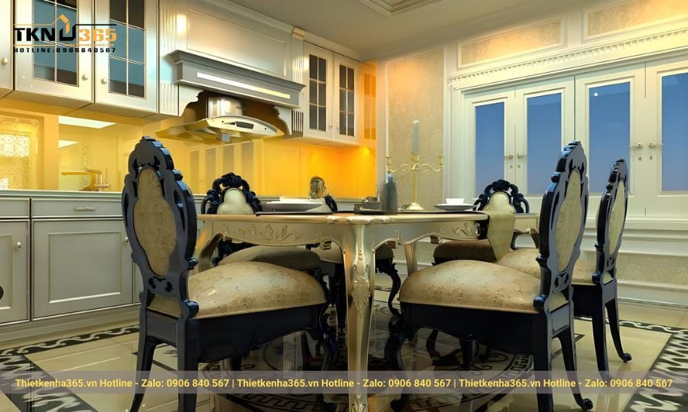 mẫu trang trí nội thất phòng ăn