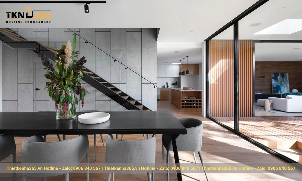 mẫu thiết kế nhà nhỏ 50m2 full nội thất 