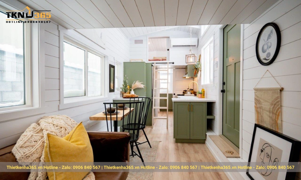 mẫu nhà nhỏ đẹp đơn giản 25m2 