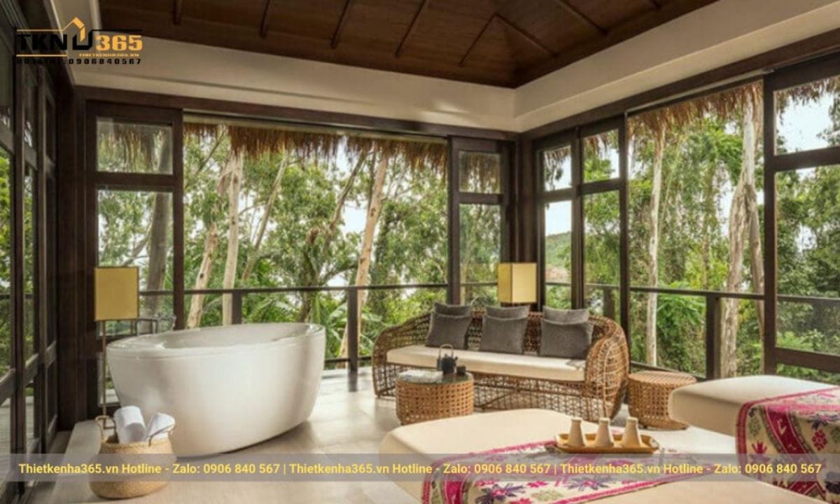 thiết kế nội thất spa