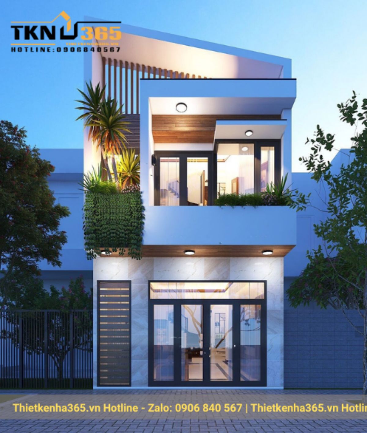 Mẫu nhà 2 tầng đẹp giá 700 triệu