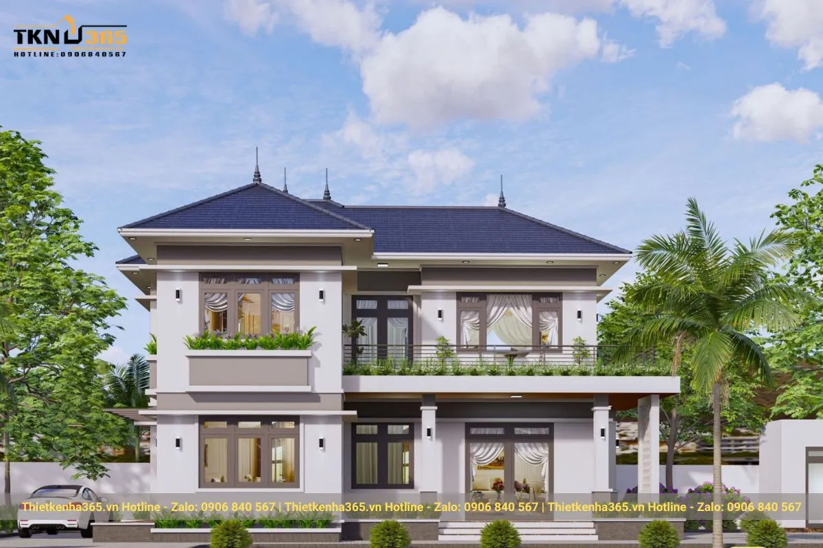 99+ mẫu biệt thự mái Nhật cực sang - đẹp - chỉ từ 1 tỷ 20 Mẫu biệt thự mái Nhật