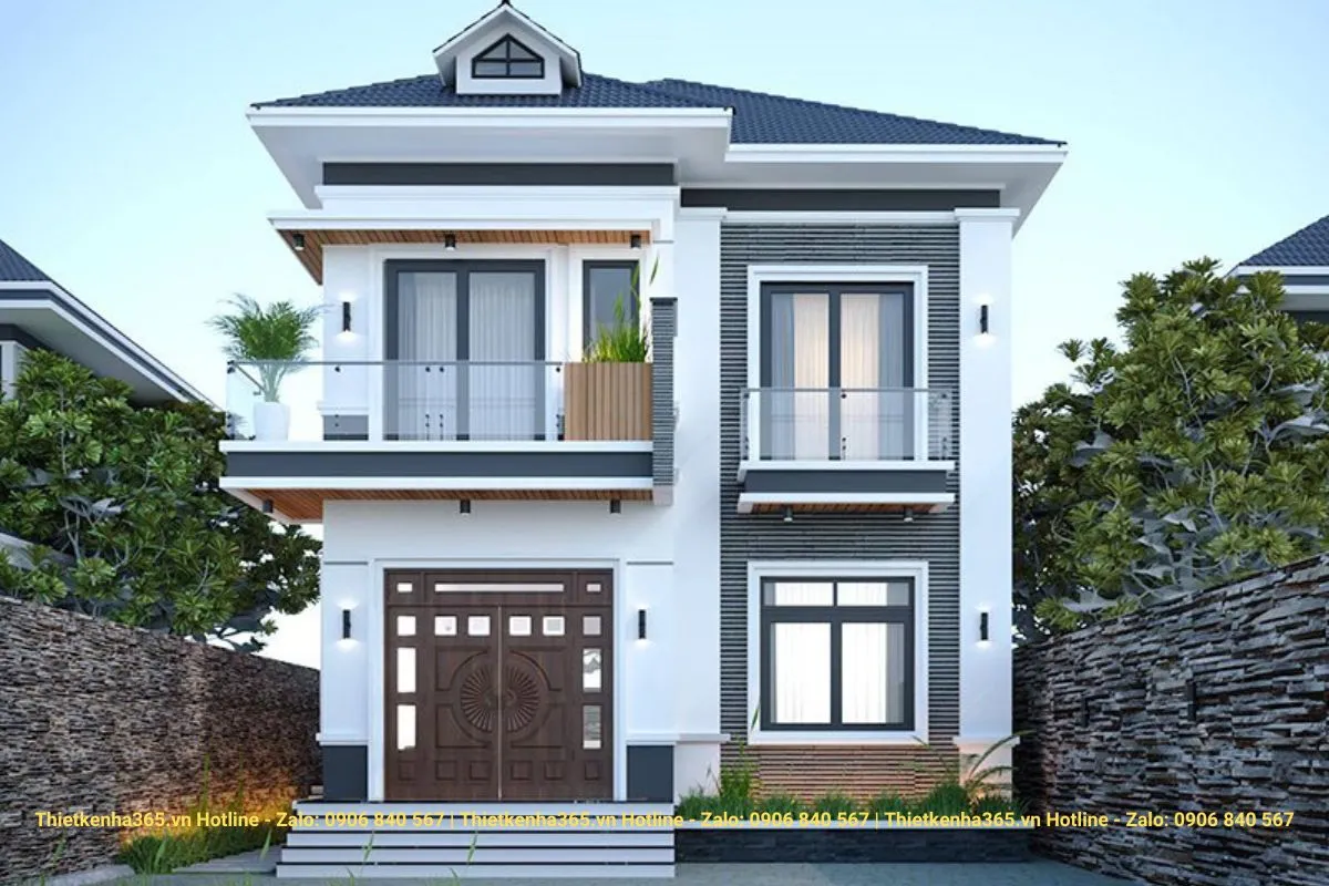99+ mẫu biệt thự mái Nhật cực sang - đẹp - chỉ từ 1 tỷ 49 Biệt thự mini mái Nhật
