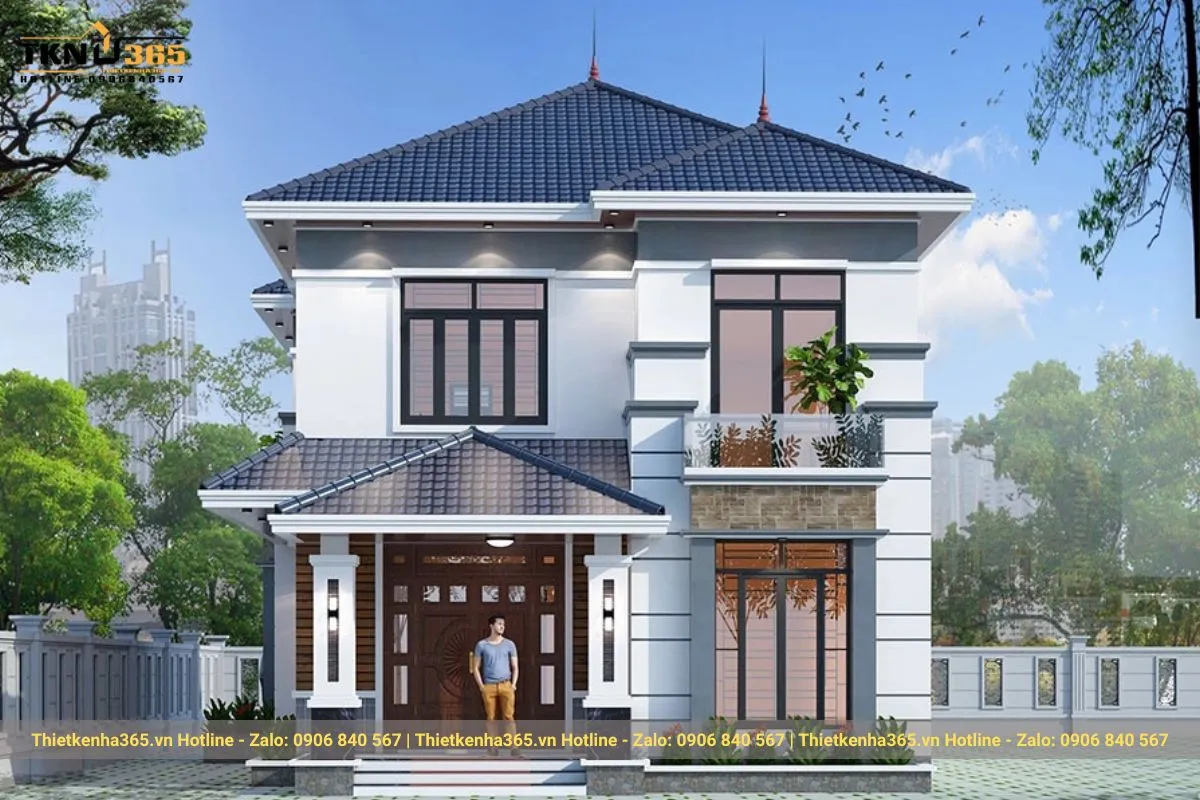 99+ mẫu biệt thự mái Nhật cực sang - đẹp - chỉ từ 1 tỷ 51 Biệt thự mini mái Nhật