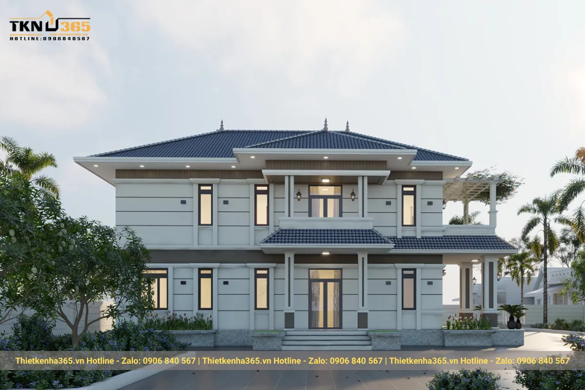 99+ mẫu biệt thự mái Nhật cực sang - đẹp - chỉ từ 1 tỷ 1 Biệt thự mái nhật