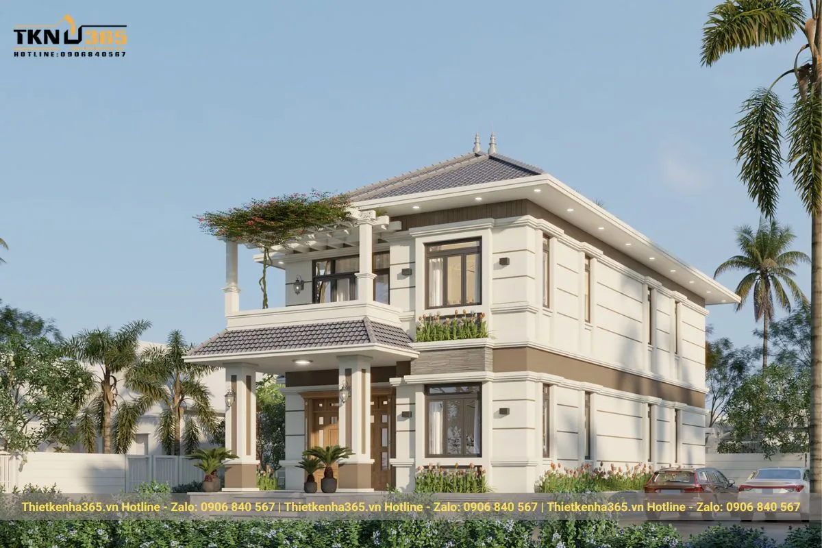 99+ mẫu biệt thự mái Nhật cực sang - đẹp - chỉ từ 1 tỷ 8 Biệt thự mái Nhật
