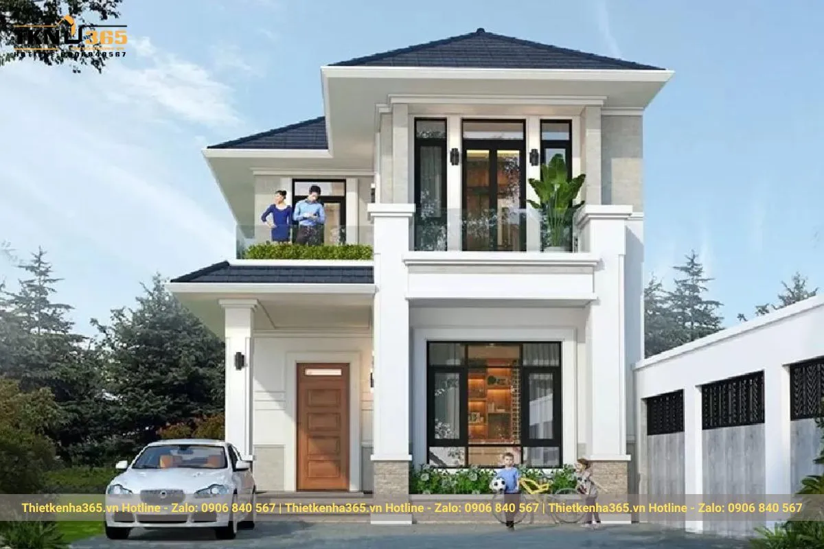 99+ mẫu biệt thự mái Nhật cực sang - đẹp - chỉ từ 1 tỷ 48 Biệt thự mini mái Nhật