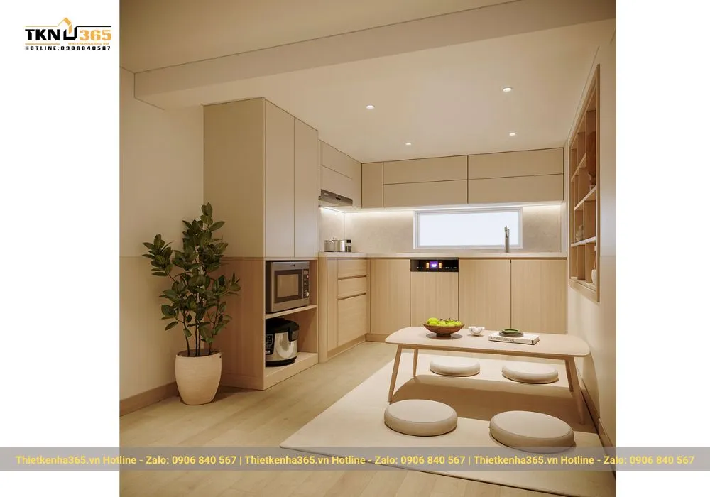 Thiết kế nhà nhỏ 3x7