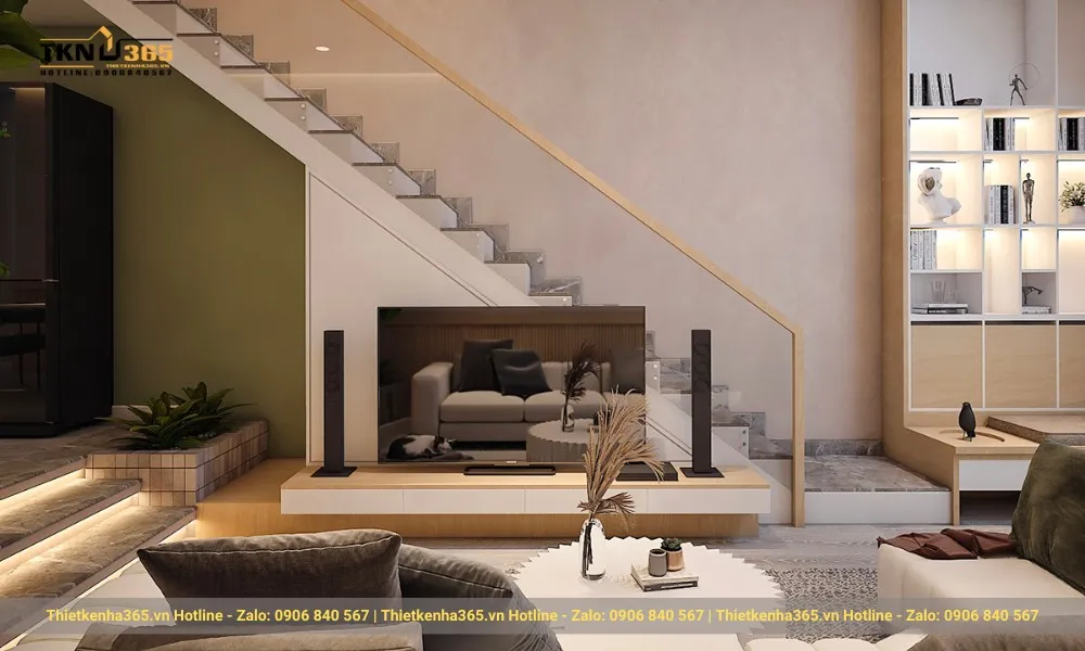 30+ mẫu thiết kế nhà ống 3x15m hiện đại, đầy đủ công năng 11 Thiết kế nhà ống 3x15