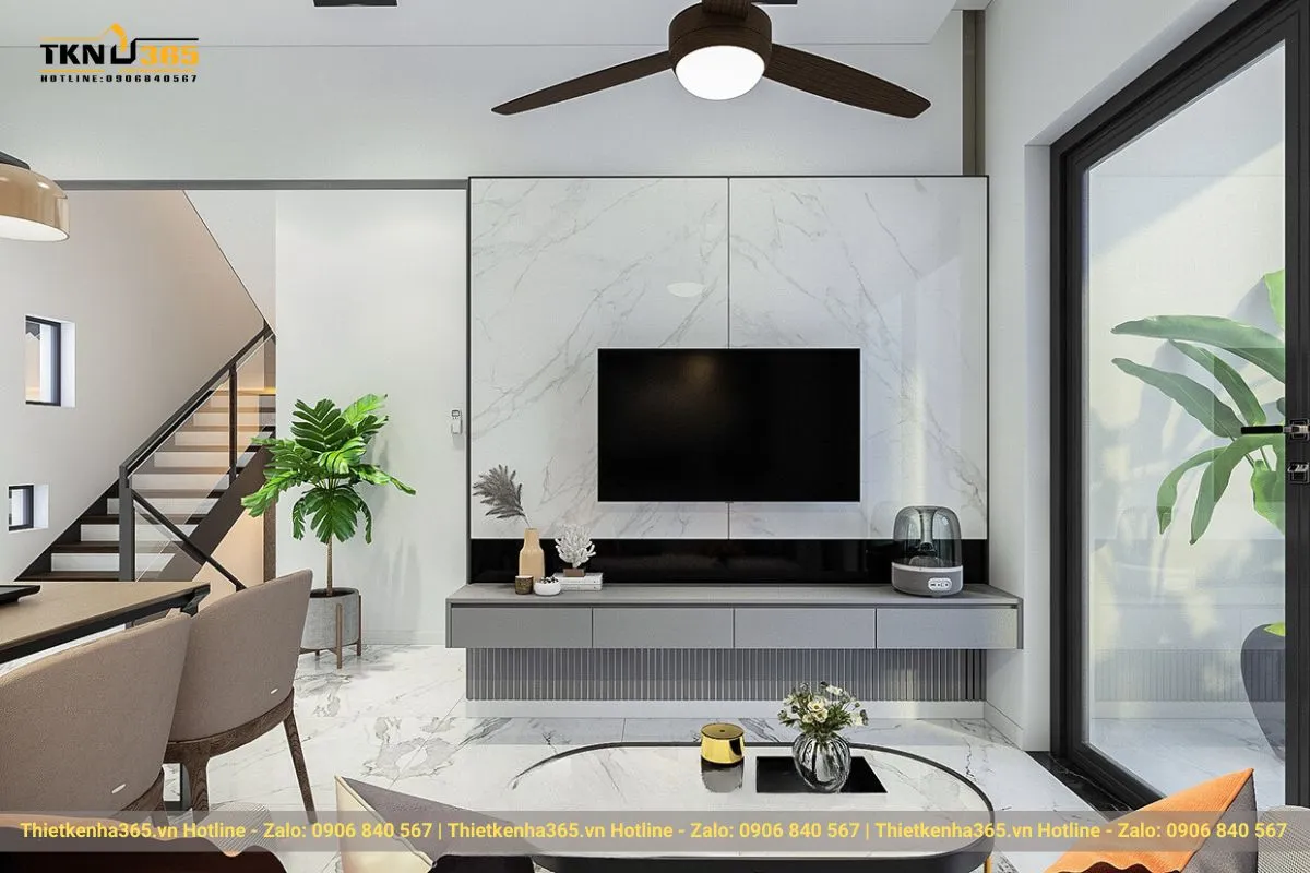 Tư vấn thiết kế và xây nhà 75m2 2 tầng tối ưu chi phí nhất 4 Tư vấn bố trí nội thất nhà 75m2 2 tầng